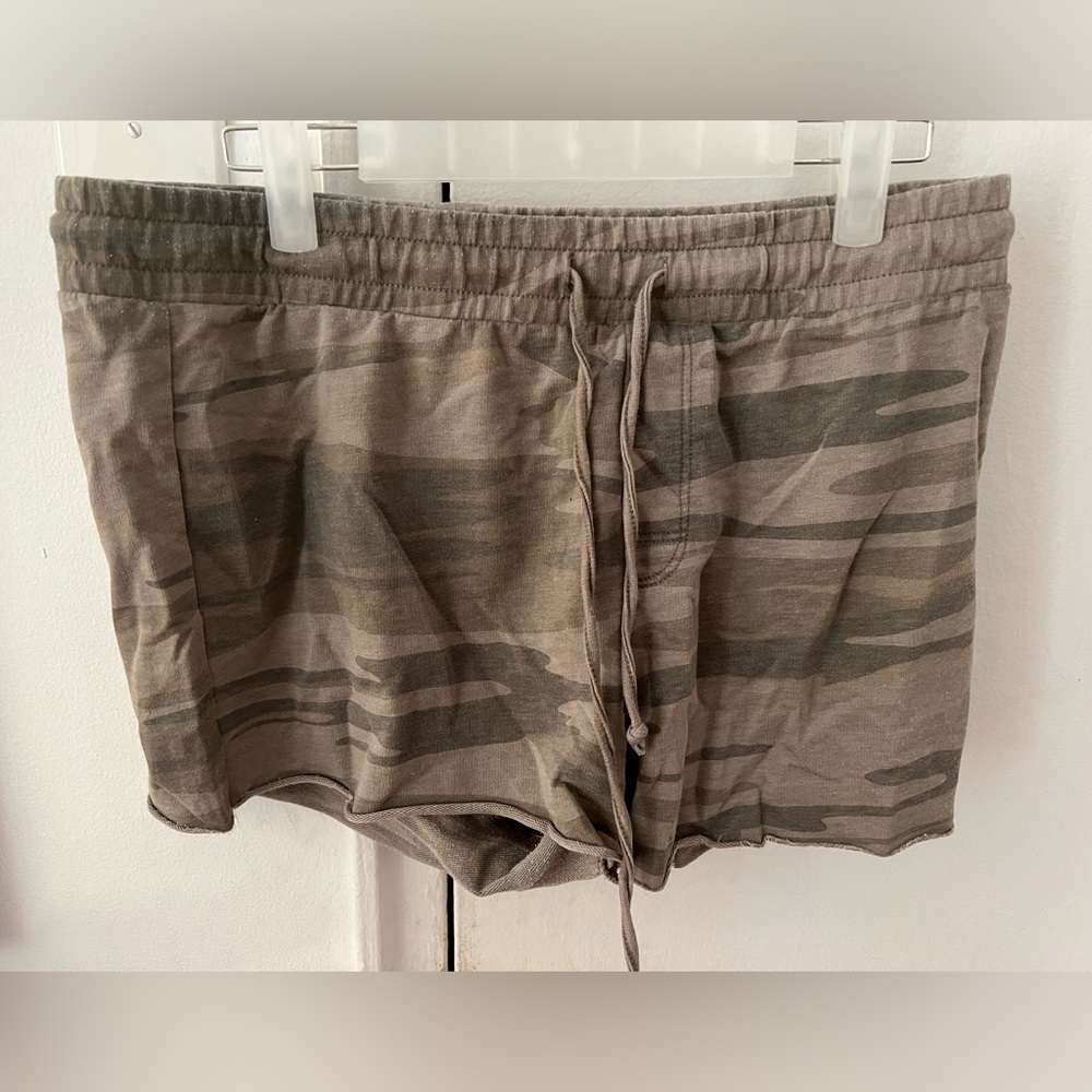 Z Supply- Soft Army Print Shorts - image 1